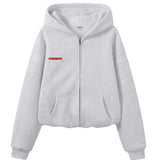 SIGNATURE OVERSIZED ZIP HOODIE