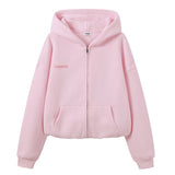 SIGNATURE OVERSIZED ZIP HOODIE
