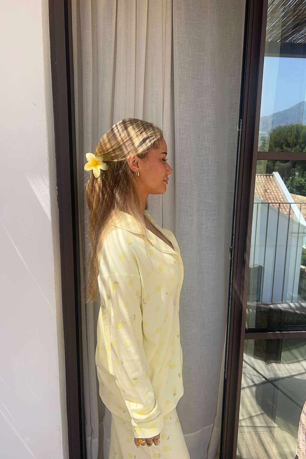 CITRUS BLOOM PYJAMAS SHIRT