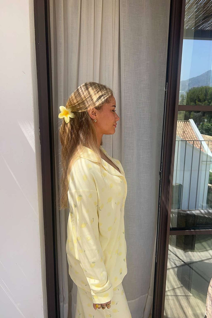CITRUS BLOOM PYJAMAS SHIRT