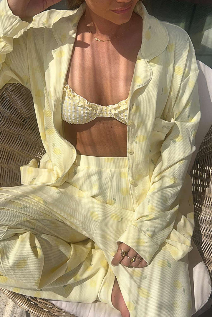 CITRUS BLOOM PYJAMAS SHIRT