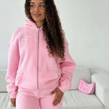 I ♥ FITBERRY OVERSIZED ZIP HOODIE