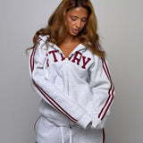 90'S OVERSIZED ZIP HOODIE