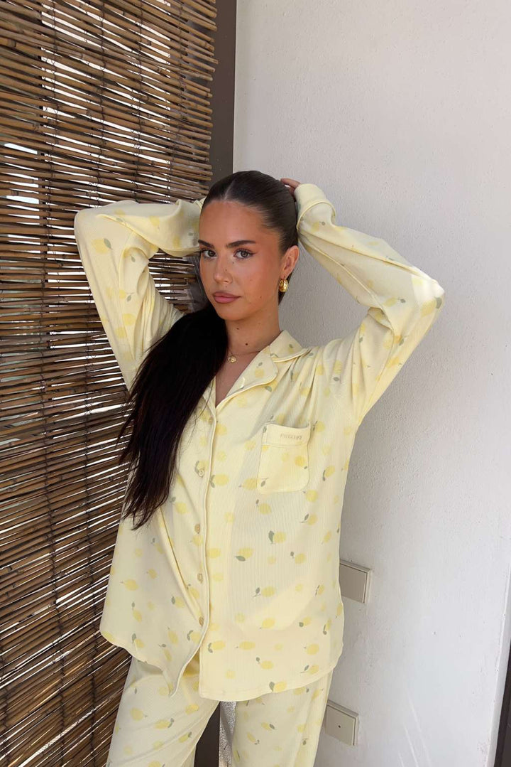 CITRUS BLOOM PYJAMAS SHIRT