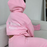 I ♥ FITBERRY OVERSIZED ZIP HOODIE