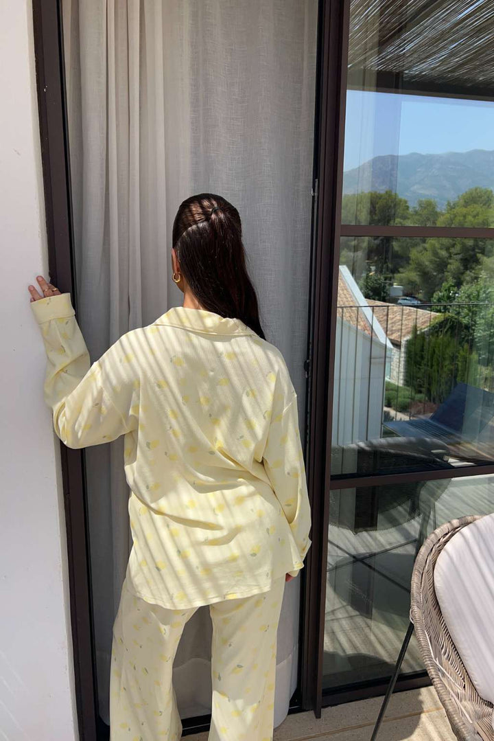 CITRUS BLOOM PYJAMAS SHIRT