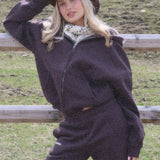 SPORTS STUDIO OVERSIZED ZIP HOODIE