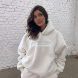 SNOW BUNNY OVERSIZED HOODIE