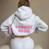LOUNGE CLUB OVERSIZED HOODIE