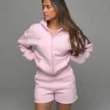 SIGNATURE OVERSIZED ZIP HOODIE
