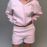 SIGNATURE OVERSIZED ZIP HOODIE