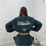 WELLNESS CLUB OVERSIZED CREWNECK