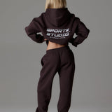 SPORTS STUDIO OVERSIZED ZIP HOODIE