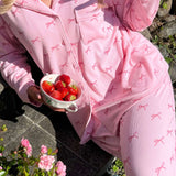 RIBBON BLISS PYJAMAS SHIRT