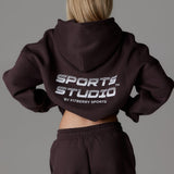 SPORTS STUDIO OVERSIZED ZIP HOODIE