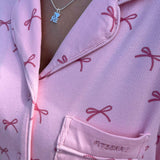 RIBBON BLISS PYJAMAS SHIRT