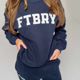 SPORT & LEISURE OVERSIZED CREWNECK