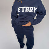 SPORT & LEISURE OVERSIZED CREWNECK