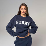 SPORT & LEISURE OVERSIZED CREWNECK