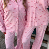 RIBBON BLISS PYJAMAS SHIRT